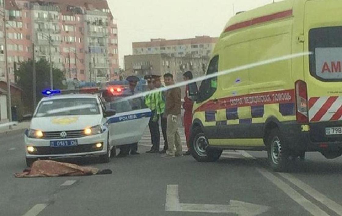 Мужчина насмерть сбил пешехода в Атырау (Фото 18+)