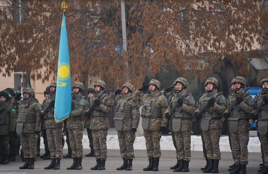 Казахстанские военные