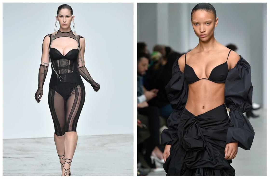 Голые фантазии: неделя моды в Париже удивила откровенными нарядами