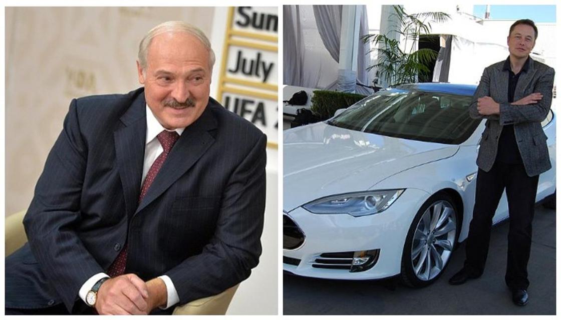 "Маск подарил": Лукашенко рассказал о своей Tesla