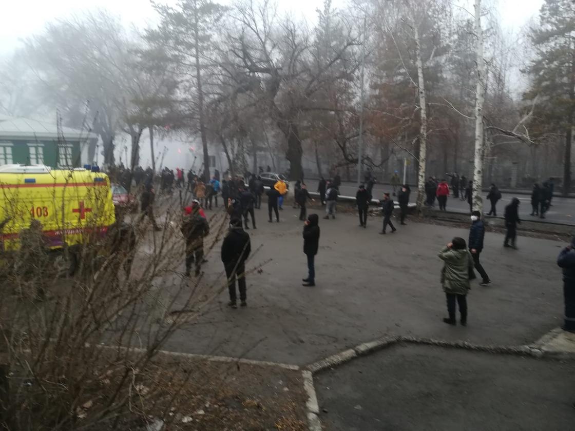 Беспорядки в Талдыкоргане