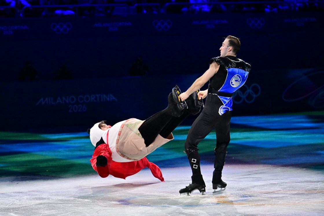 Михаил Шайдоров пен Лука Берулава (сол жақта)