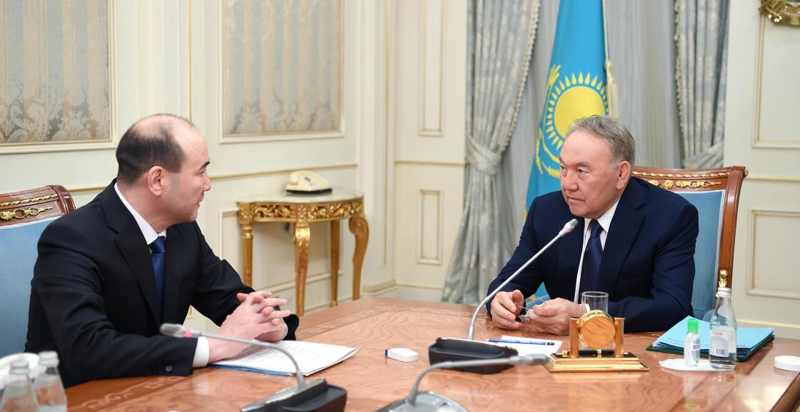 Назарбаев Бас прокурор Ғизат Нұрдәулетовты қабылдады Назарбаев Бас прокурор Ғизат Нұрдәулетовты қабылдады