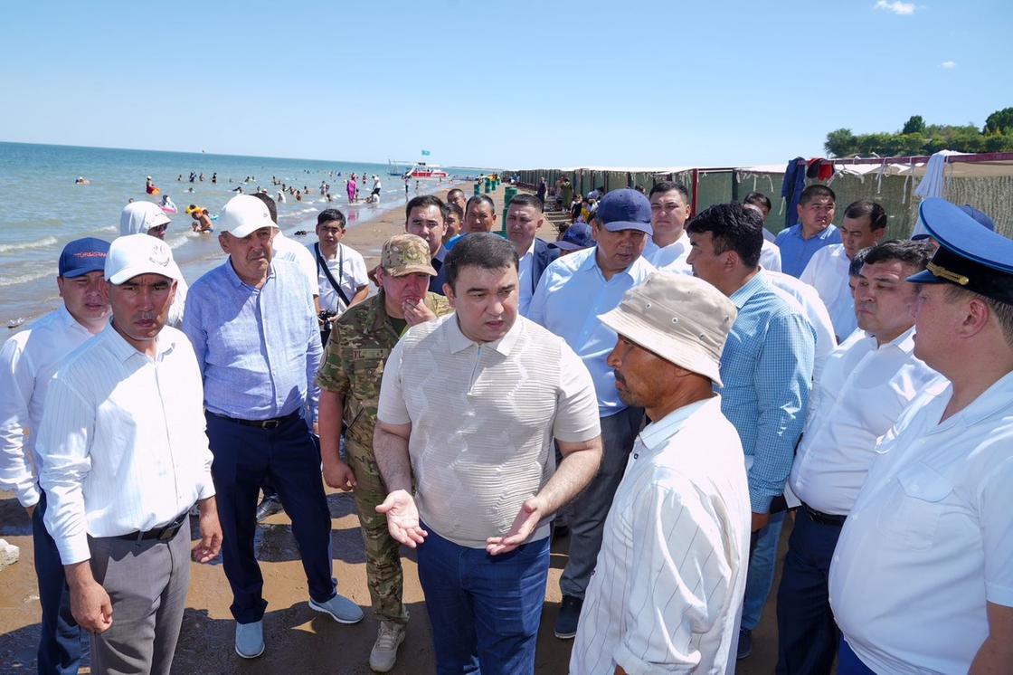 Шардарадағы жағажай