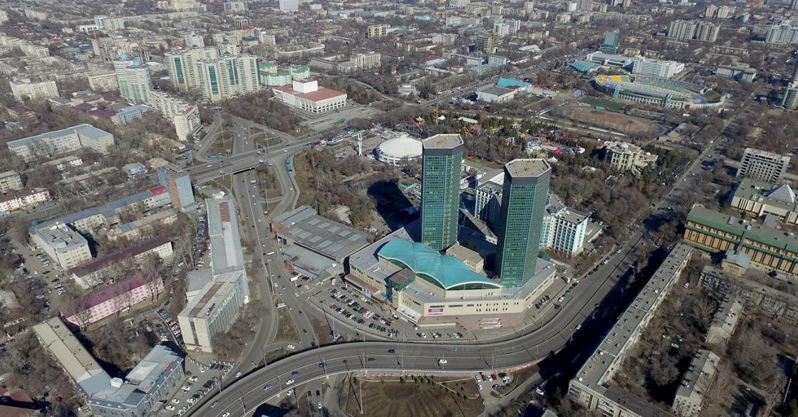 Центральную часть Алматы сместят к окраинам города