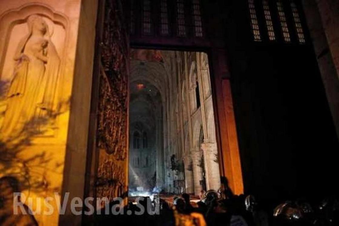 Пожар в соборе Парижской Богоматери: появились первые кадры последствий жуткого бедствия
