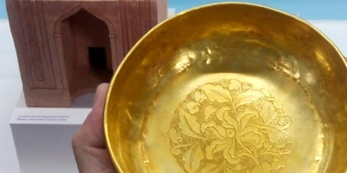 Золотую чашу и украшения эпохи Золотой Орды нашли в Карагандинской области
