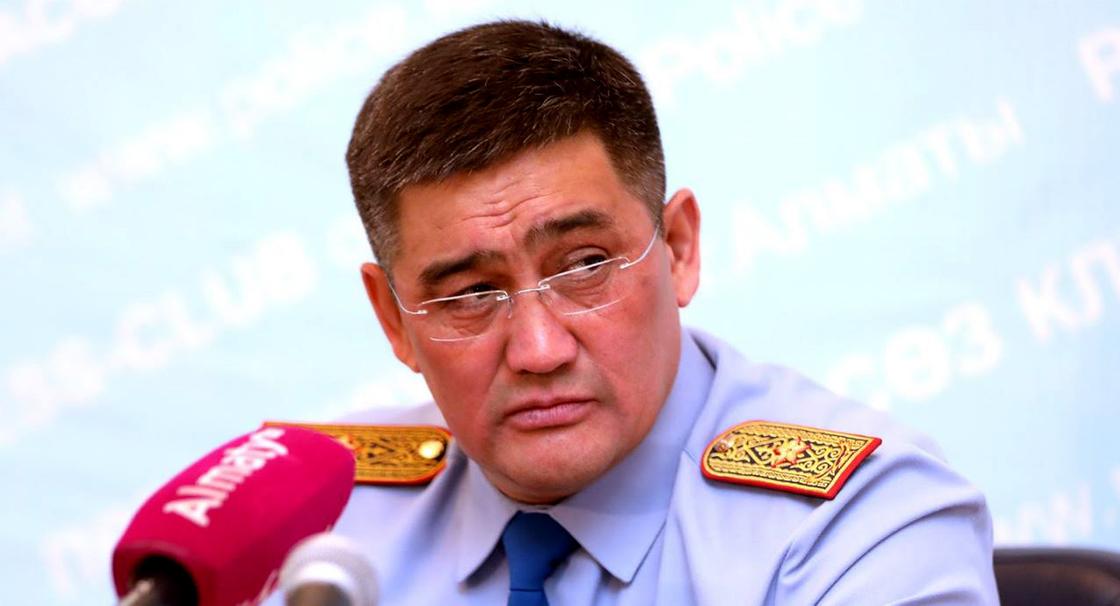 Чем запомнился Серик Кудебаев на посту начальника полиции Алматы