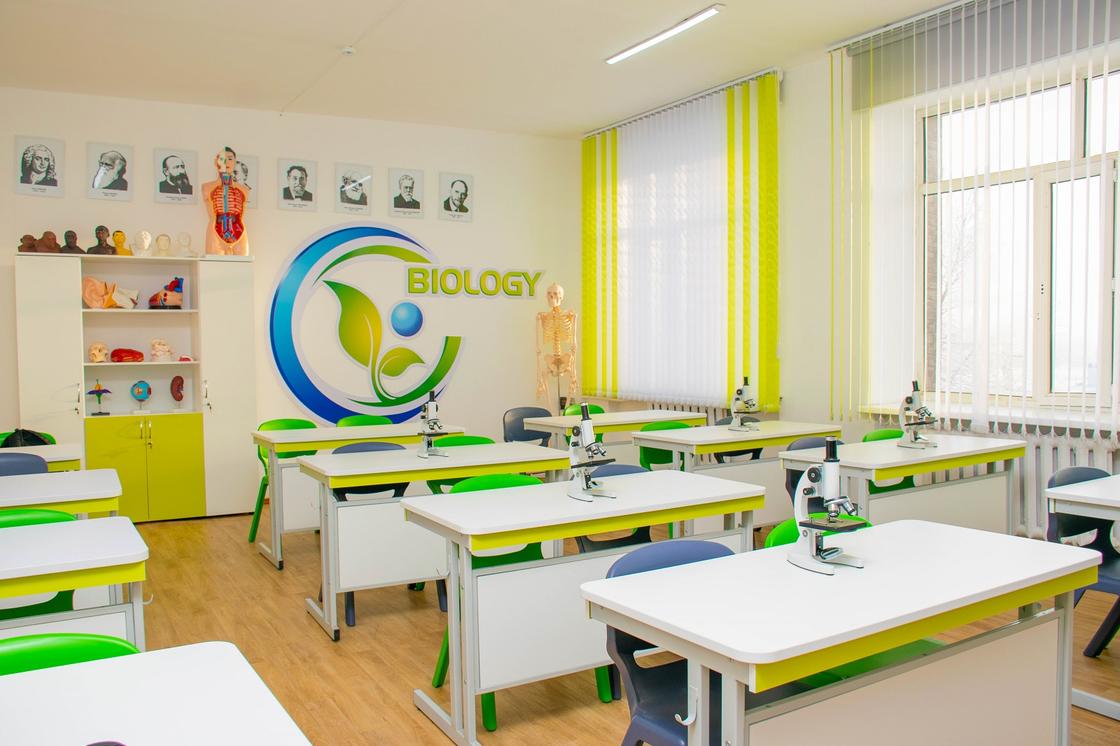 Кабинет биологии в одной из модернизированных школ