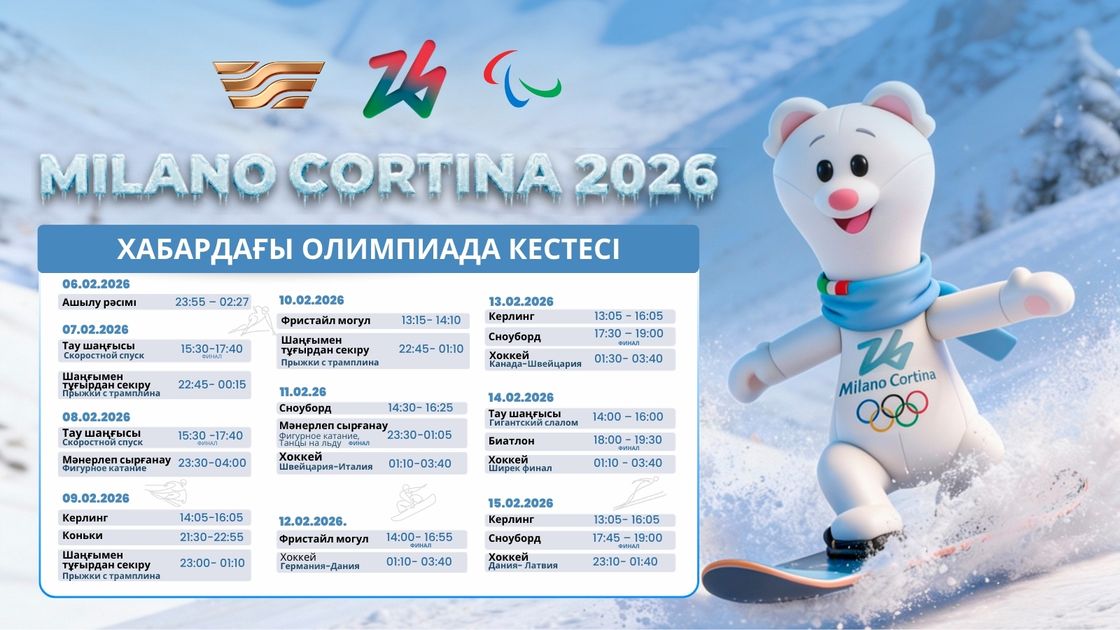 "Хабардағы" Олимпиада кестесі