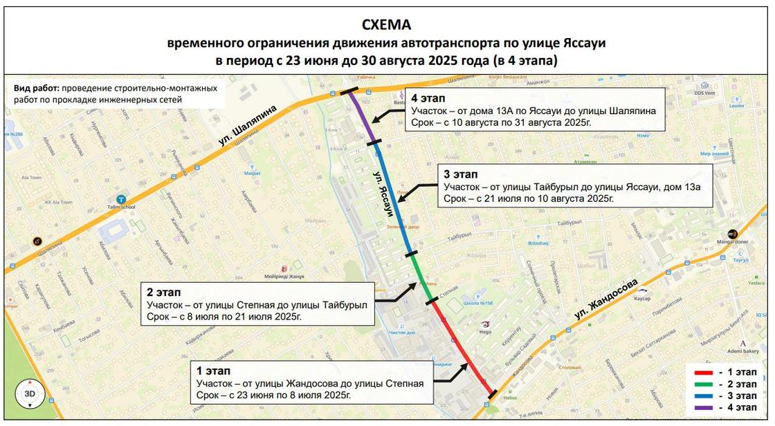 Ограничение движения в Алматы Ограничение движения в Алматы
