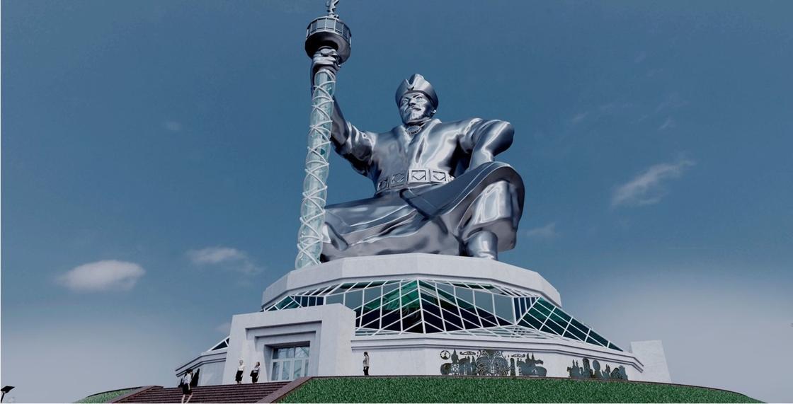 "Будет виден из космоса": построить монумент Абылай хану за $5-7 млн хотят в Казахстане