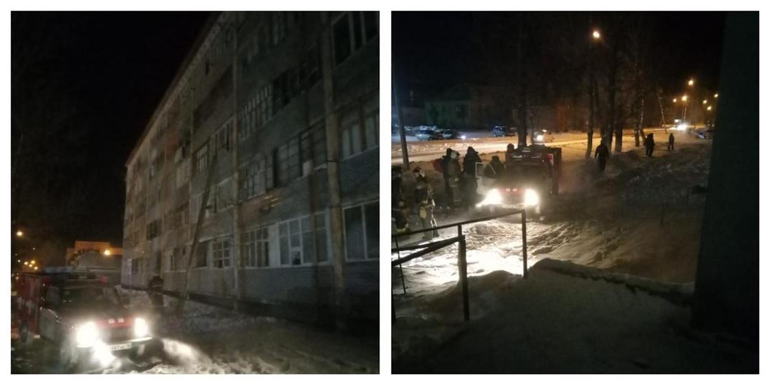 Почти 100 человек эвакуировали из пожара в общежитии в Семее Почти 100 человек эвакуировали из пожара в общежитии в Семее
