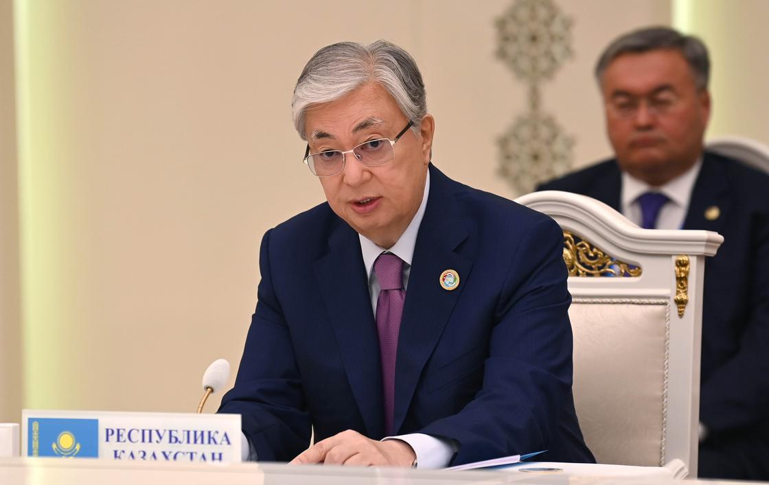 Касым-Жомарт Токаев участвует во встрече глав государств ЦА