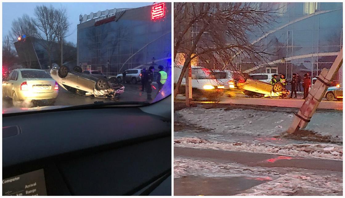 Авария с участием полицейского в Уральске: пострадавшая девочка в реанимации