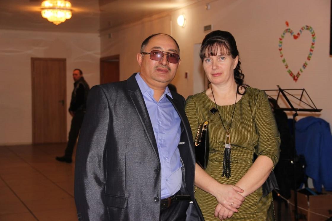 Светлана Арипова и ее супруг. Фото