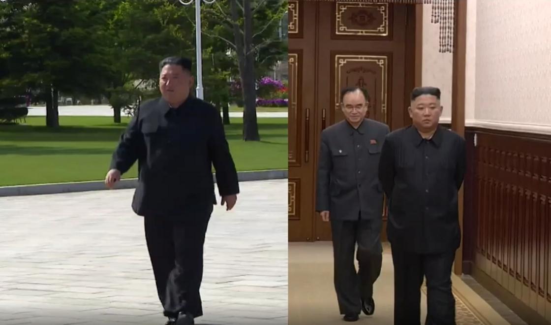Ким Чен Ын 30 апреля и 5 июня