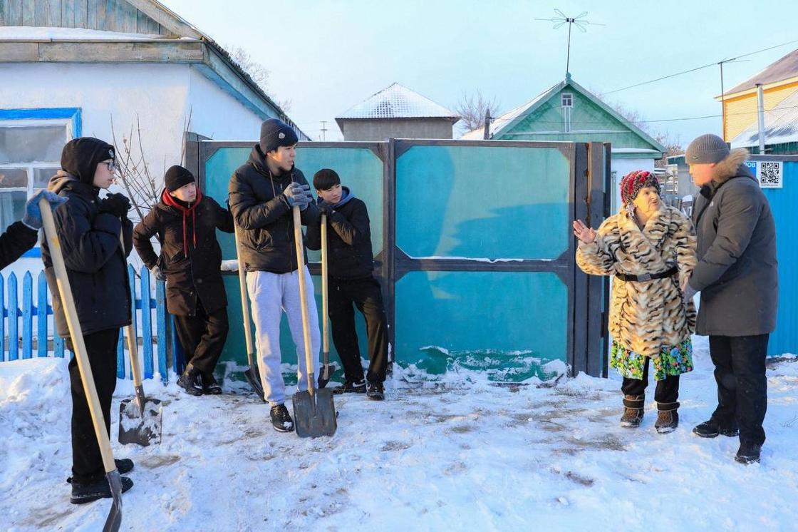 Таза аула – аға ұрпаққа қамқорлық Таза аула – аға ұрпаққа қамқорлық