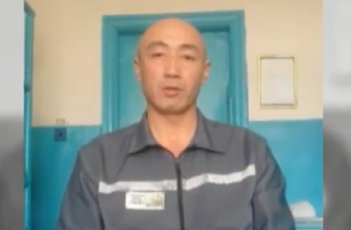 «Я боюсь за свою жизнь": заключенный записал видеообращение из колонии в Павлодаре