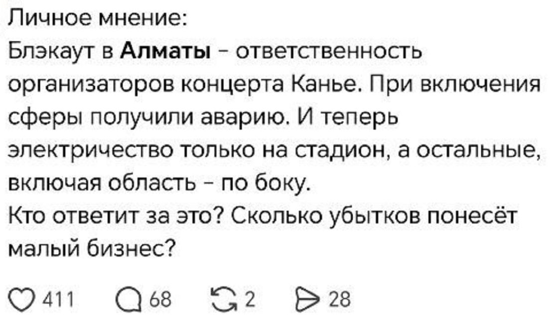 Пост в Threads