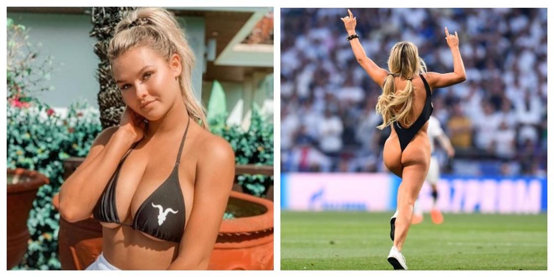 Горячие фото из удаленного Instagram модели, выбежавшей на поле в финале ЛЧ Горячие фото из удаленного Instagram модели, выбежавшей на поле в финале ЛЧ