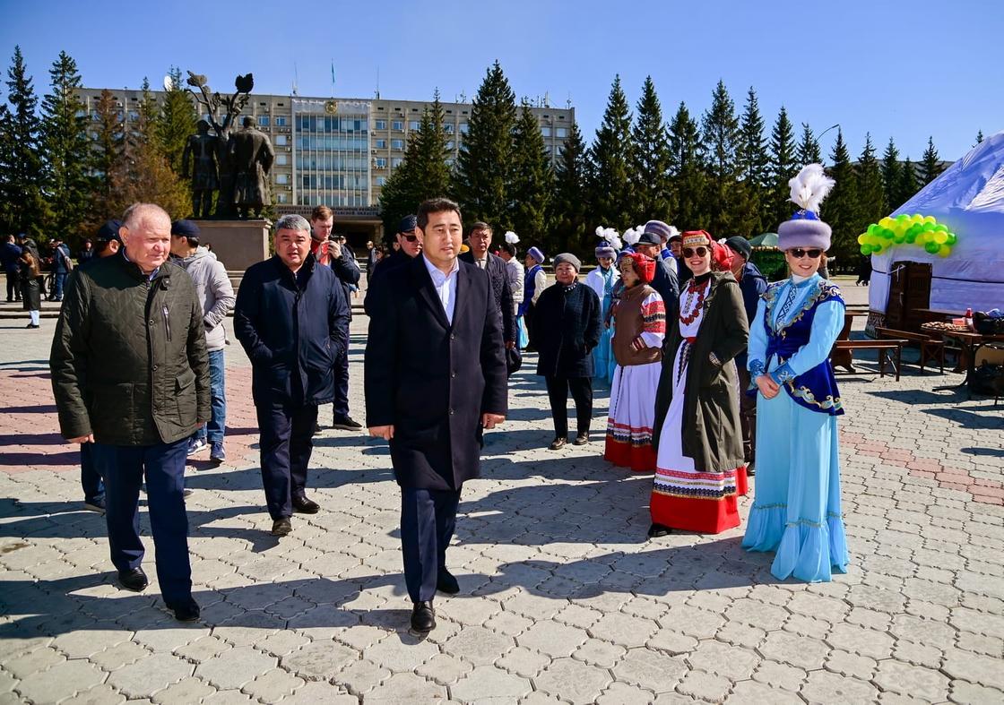 День единства народа Казахстана в Петропавловске