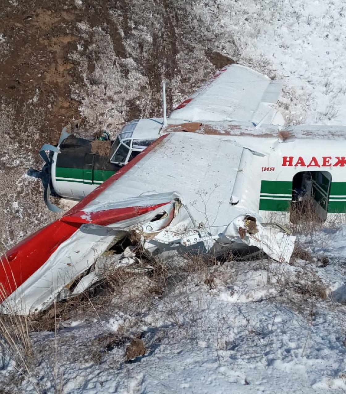Самолет экстренно сел в Алматинской области