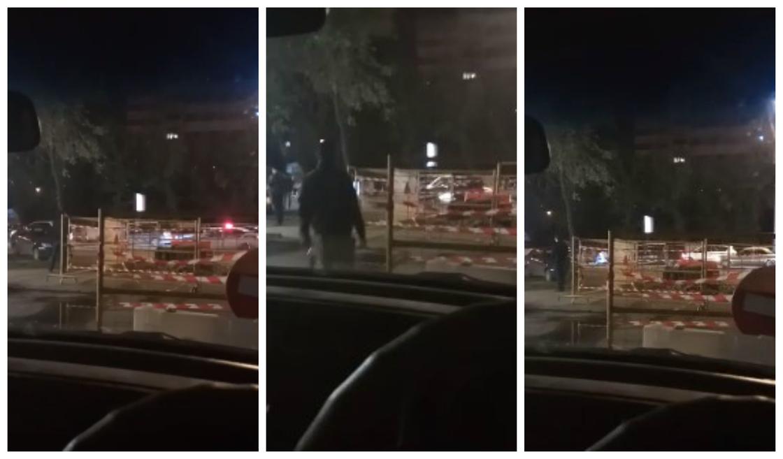 "Айғайлаған топ, полиция дабылы": Алматыда 10 маусым күні кешке не болды (видео)