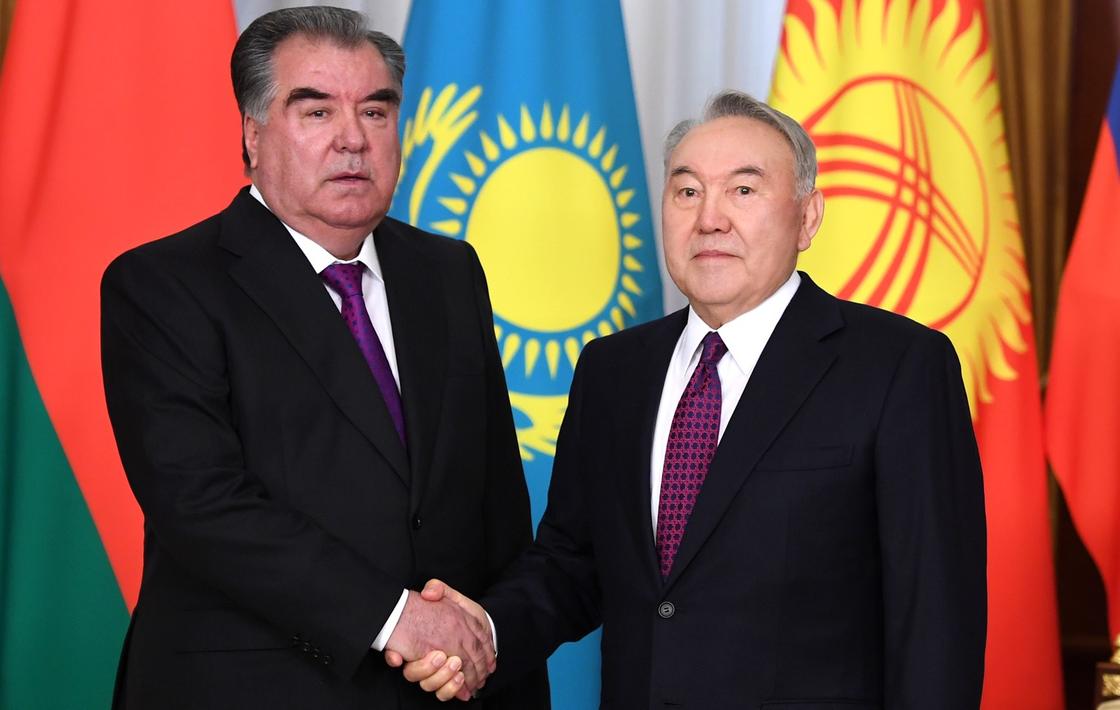 Назарбаев встретился с Рахмоном, Саркисяном и Пашиняном