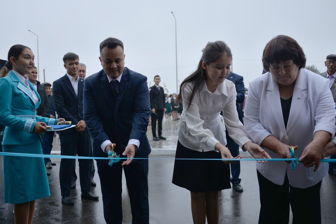 Школу на 120 мест открыли в селе Атыгай