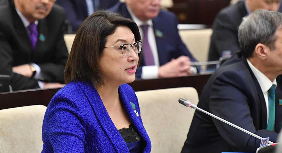 Бырганым Айтимова получила новую должность в парламенте