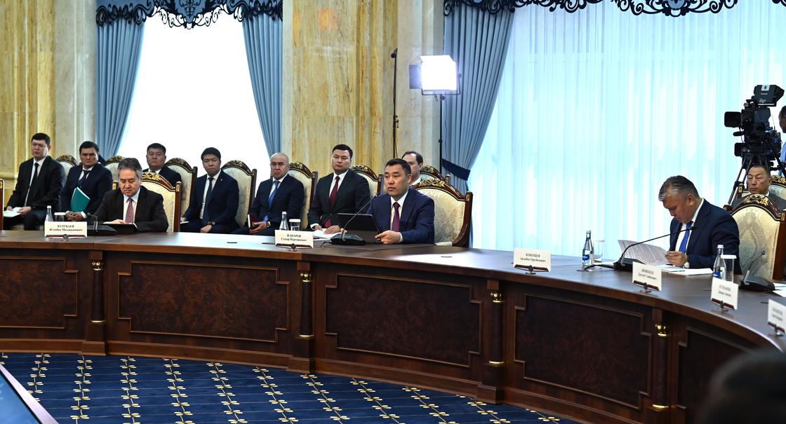 Расширенное заседание президентов Казахстана и Кыргызстана