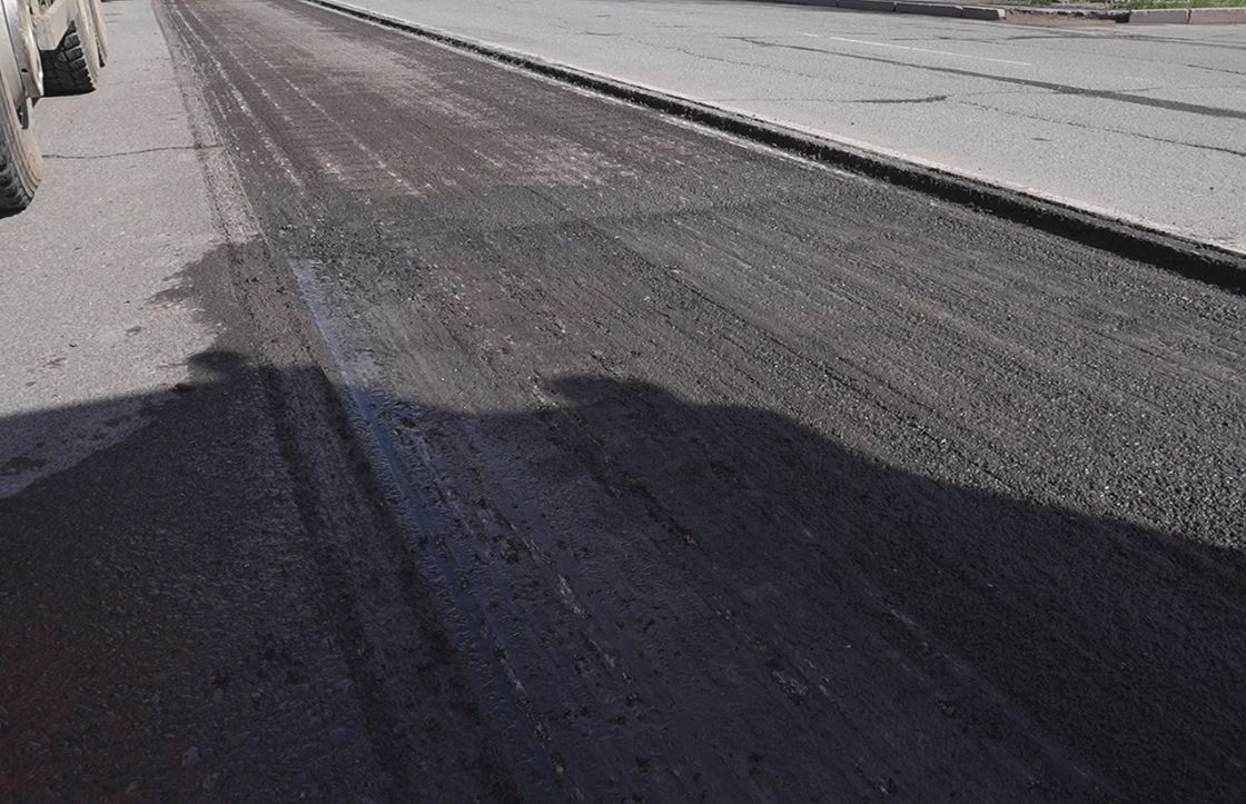 Ремонт дорог в Павлодаре