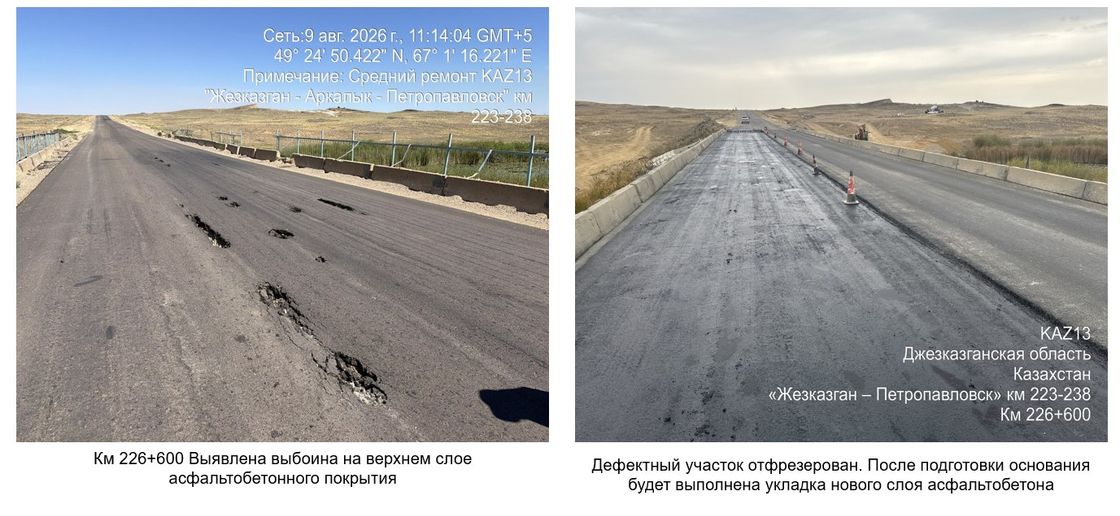 Некачественные дорожные работы