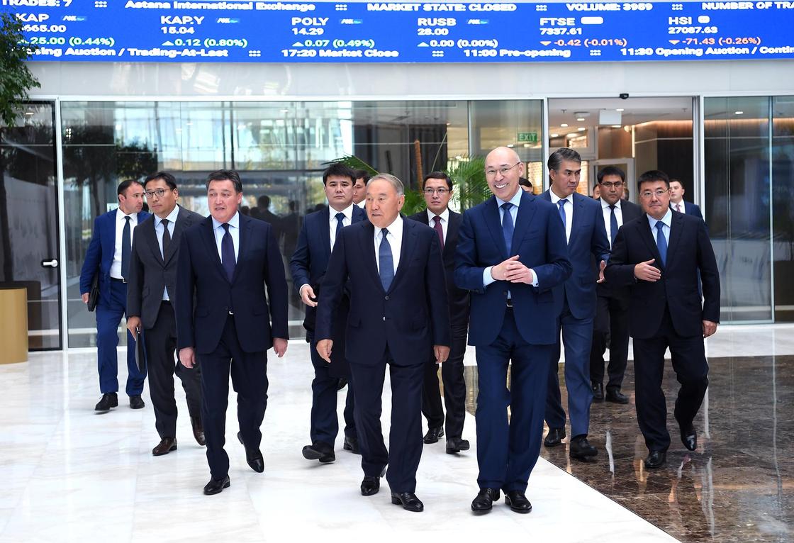 Лично поддерживать работу МФЦА пообещал Назарбаев