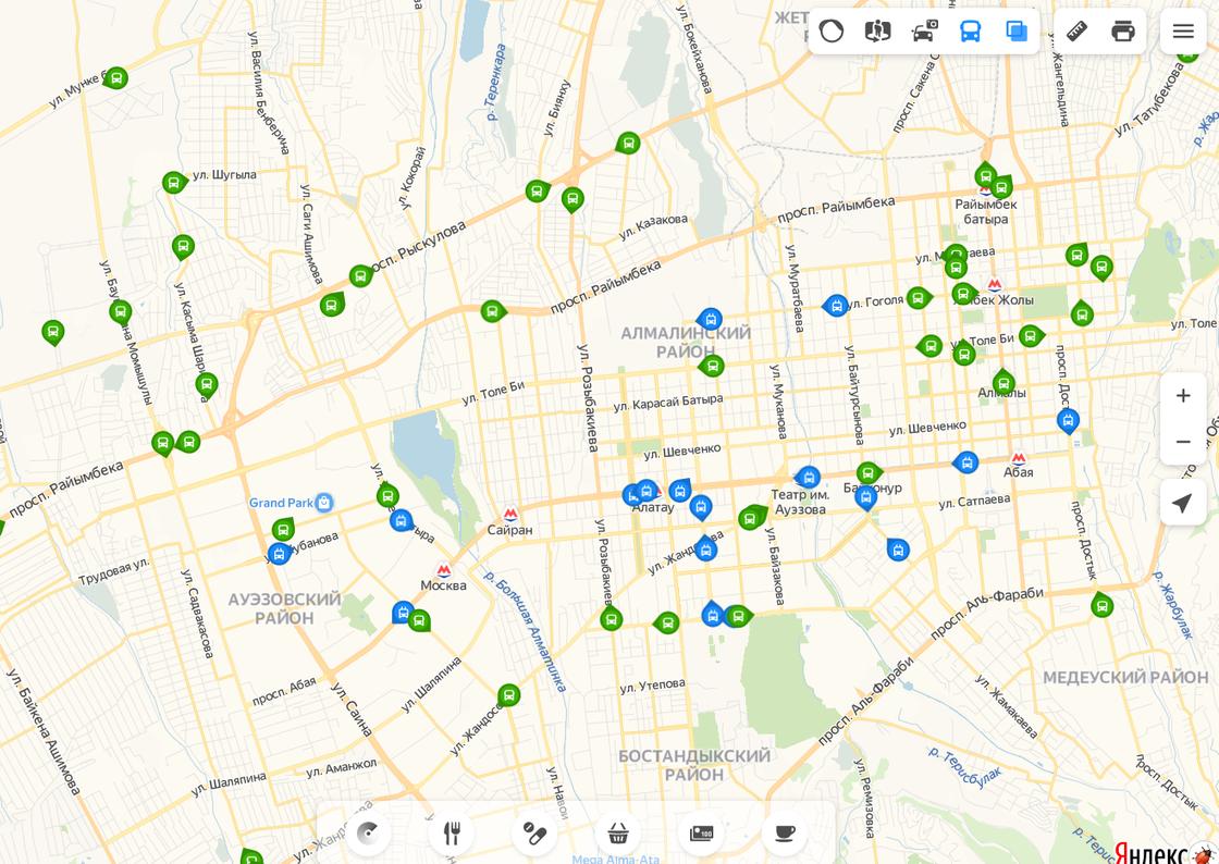 Алматы на карте. Яндекс карты Алматы. Карта транспорта Алматы. Карта Алматы и аэропорт на карте. Карта движения Аша Алматы.