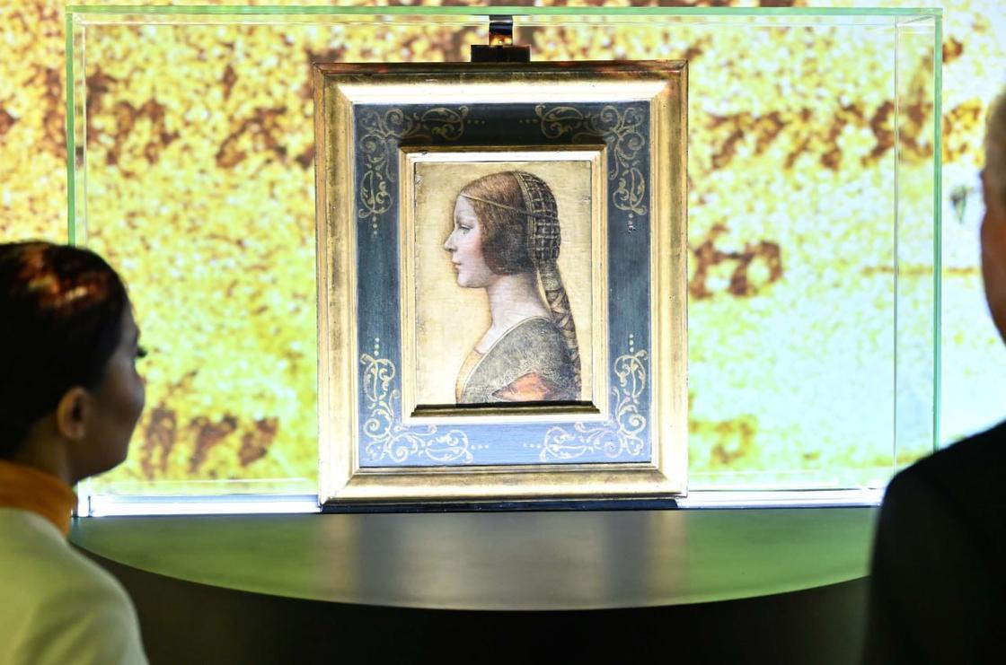 Леонардо да Винчидің "Әдемі ханшайым" (La bella principessa) картинасы