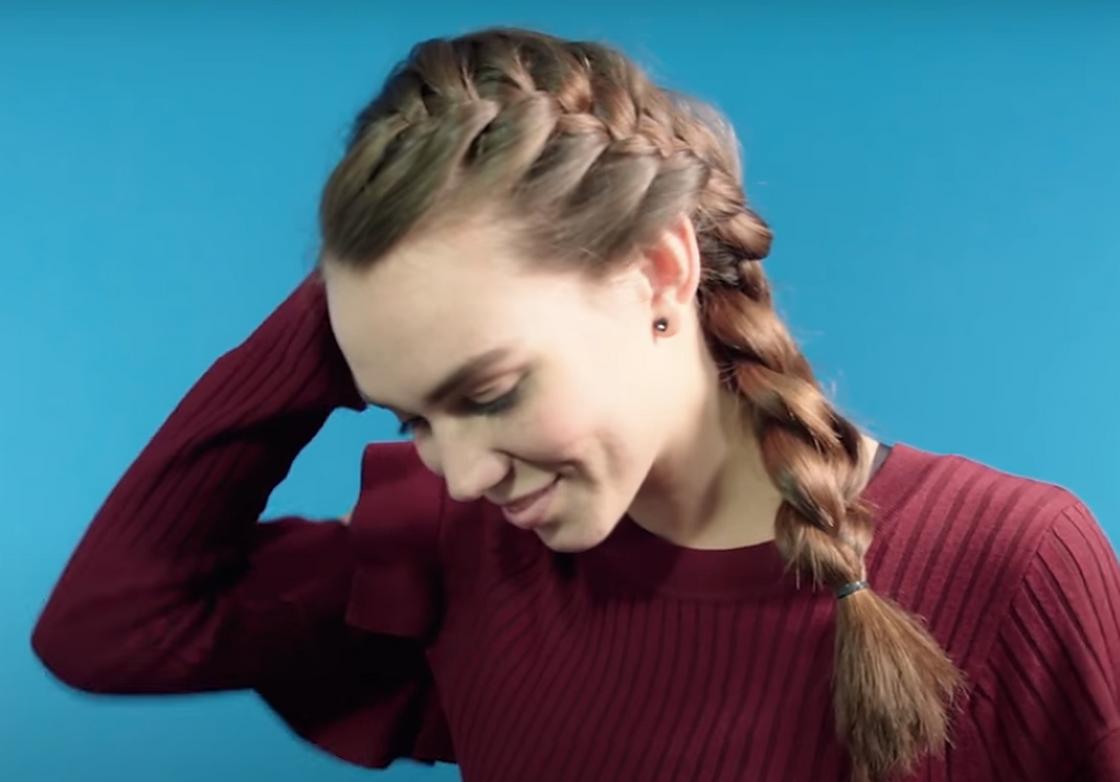 Как заплести себе французскую косу: пошаговая инструкция