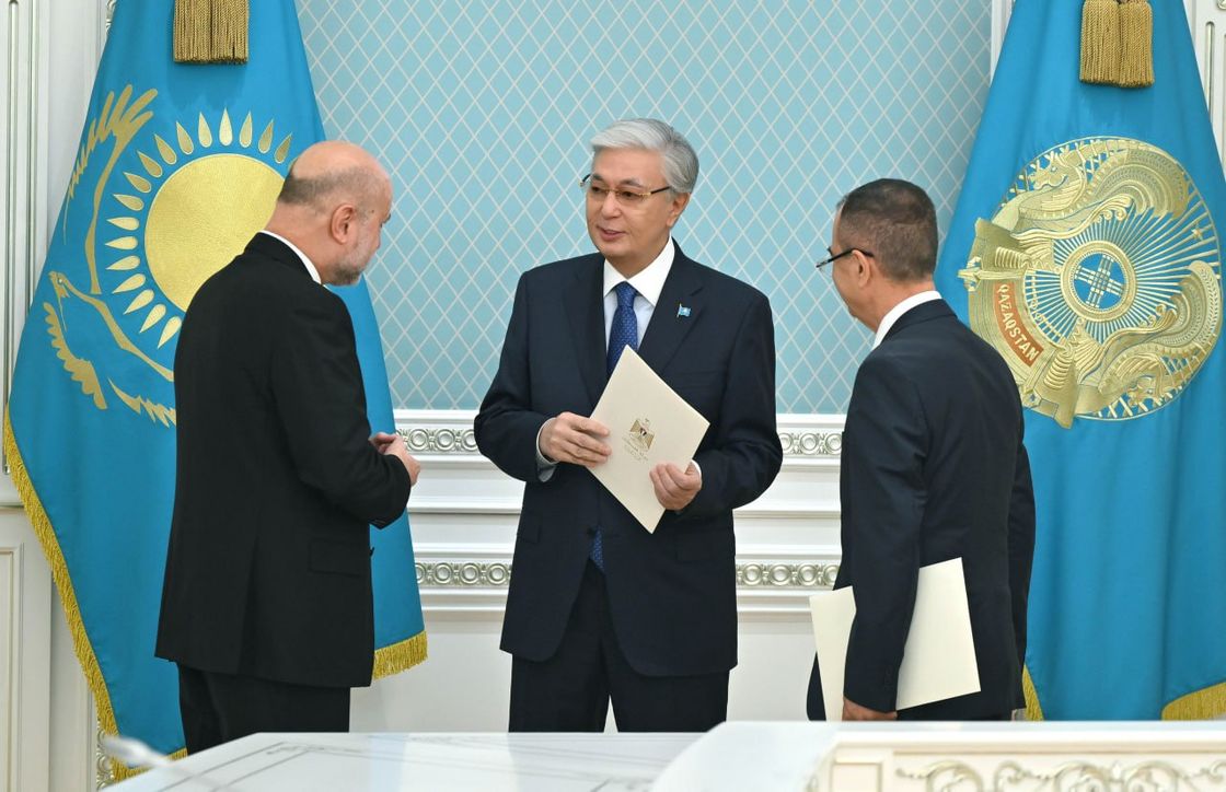 Махмұд әл-Хаббаш және Қасым-Жомарт Тоқаев