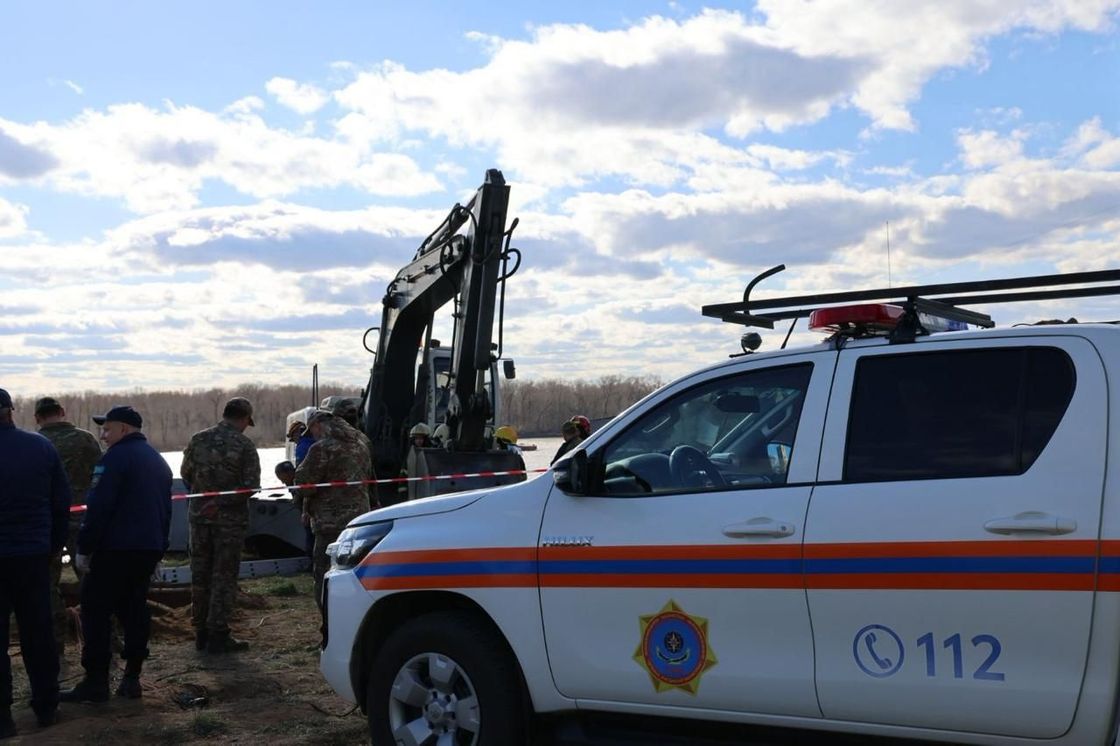 Обрушение грунта в Павлодаре