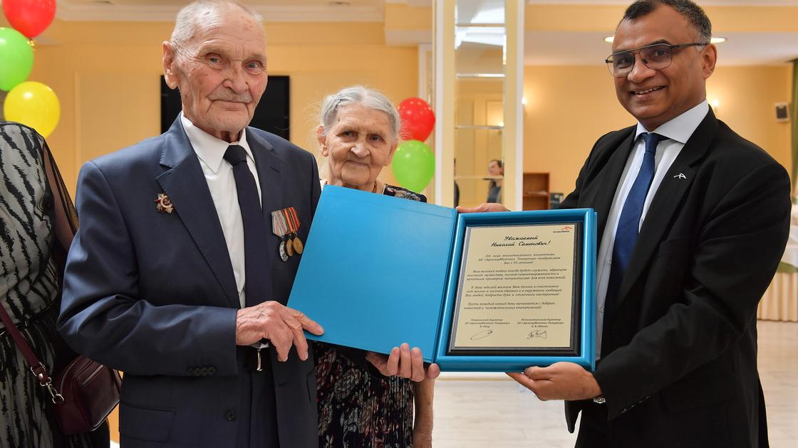 Ветерану войны в Темиртау исполнилось 95 лет
