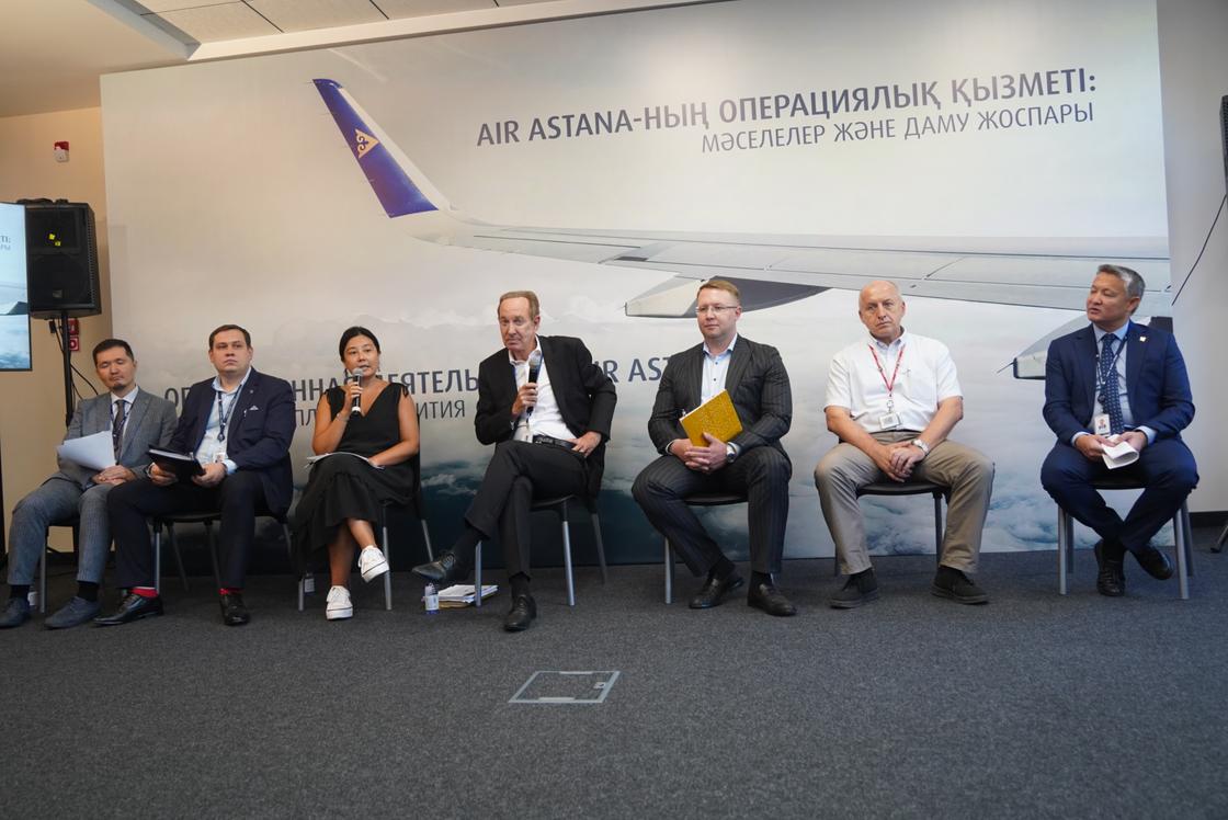 Встреча с представителями авиакомпании Air Astana