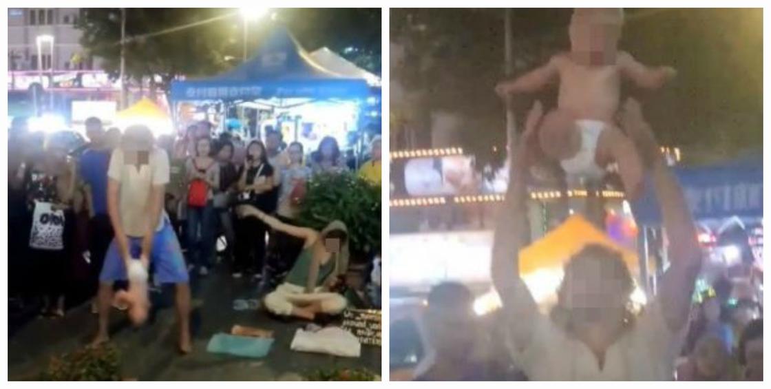 Туристы жонглировали ребенком на улице: видео шокировало Сеть