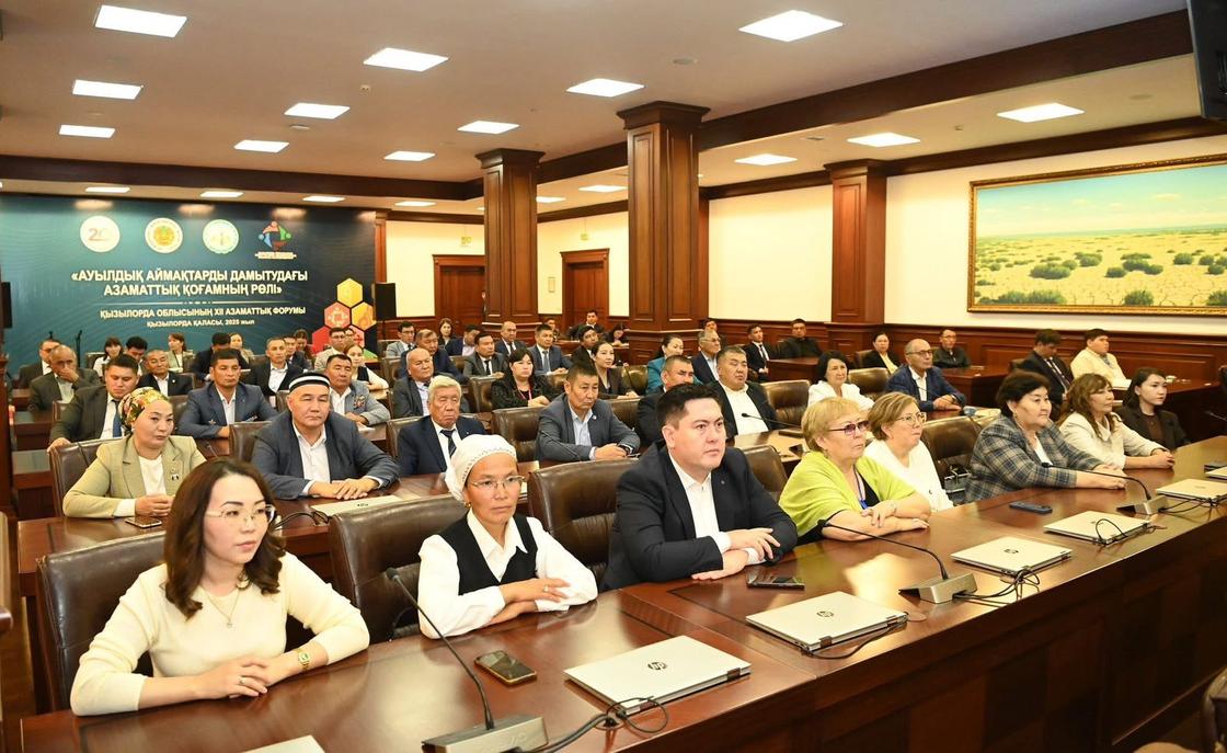 "Ауылдық аймақтарды дамытудағы азаматтық қоғамның рөлі" тақырыбында азаматтық форум өтті