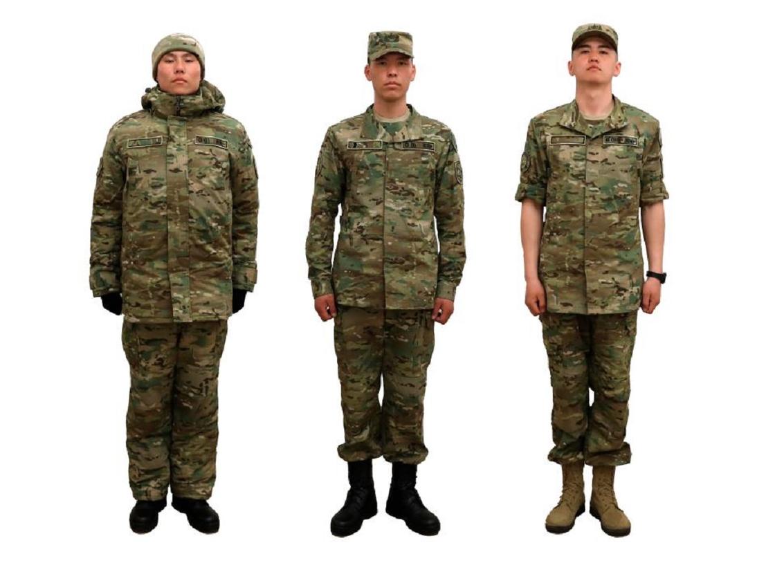 Форма казахстанских военных