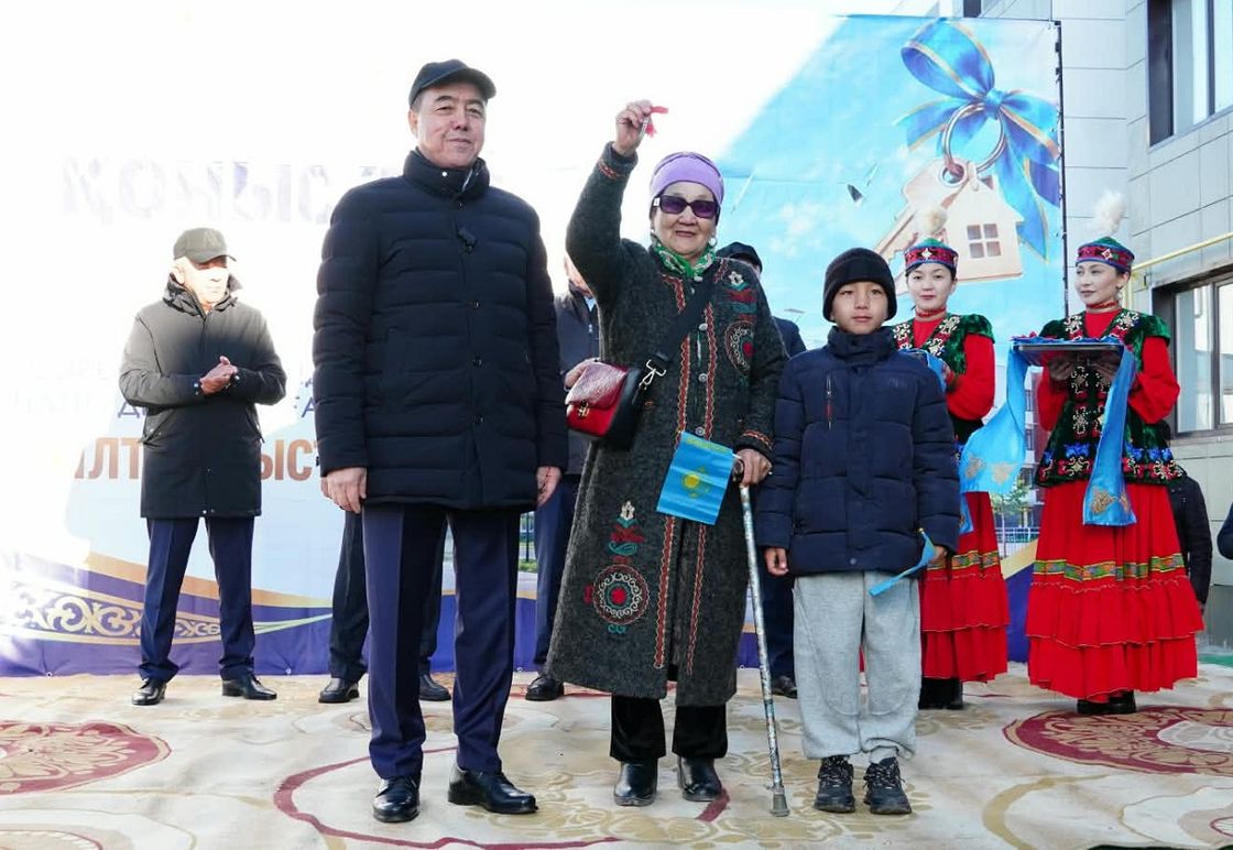 Выдача квартир