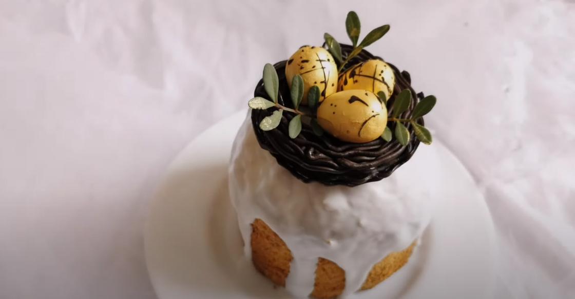 украшение куличей на пасху своими руками фото
