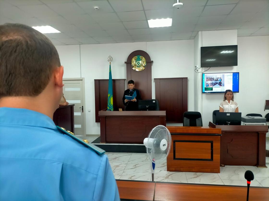 Оглашение приговора Нурлану Масимову в Павлодаре