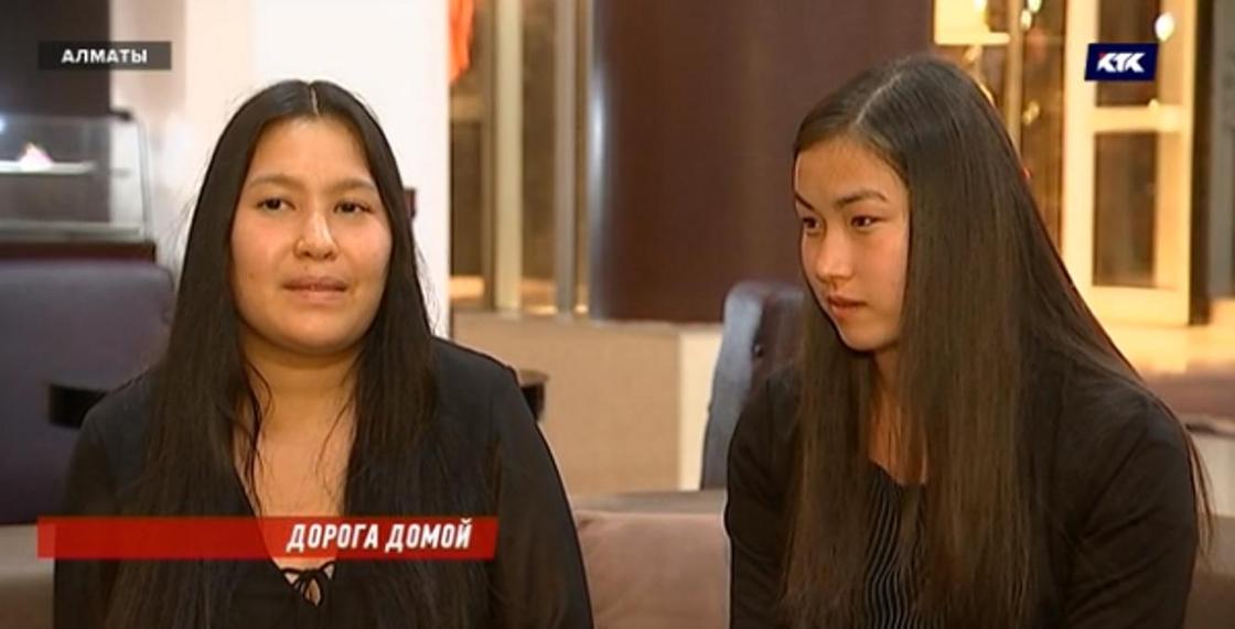 Удочеренные 20 лет назад девочки-казашки впервые приехали на родину из Бельгии