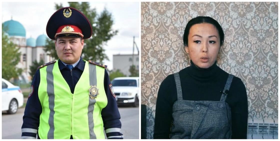 Жена полицейского-героя, осужденного за вымогательство у врача, обратилась к Токаеву (видео)